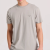Funky Buddha - Ανδρικό T-shirt με Λαιμόκοψη (Grey)