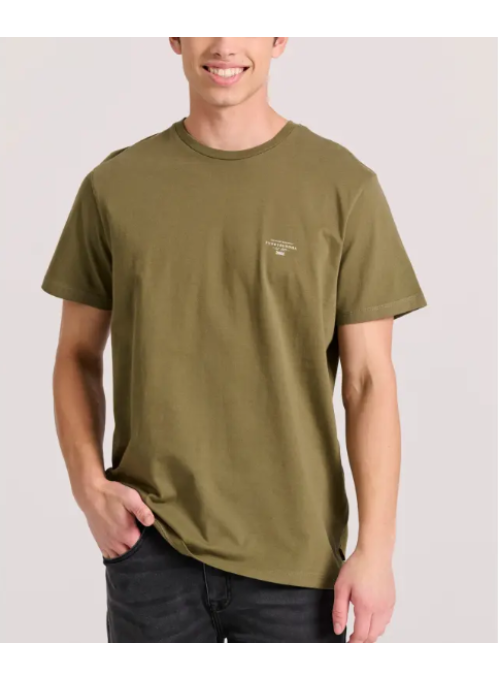 Funky Buddha - Ανδρικό T-shirt με Λαιμόκοψη (Khaki) ΑΝΔΡΙΚΑ